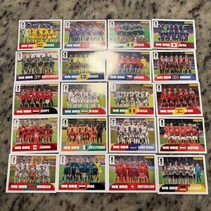 Panini FIFA Team Photo Stickers Lot 20 Spain Mexico Canada 2026 World Cup
